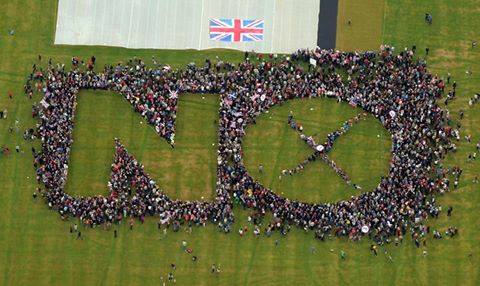 The 'Big Aerial No', Edinburgh 14 September 2014.